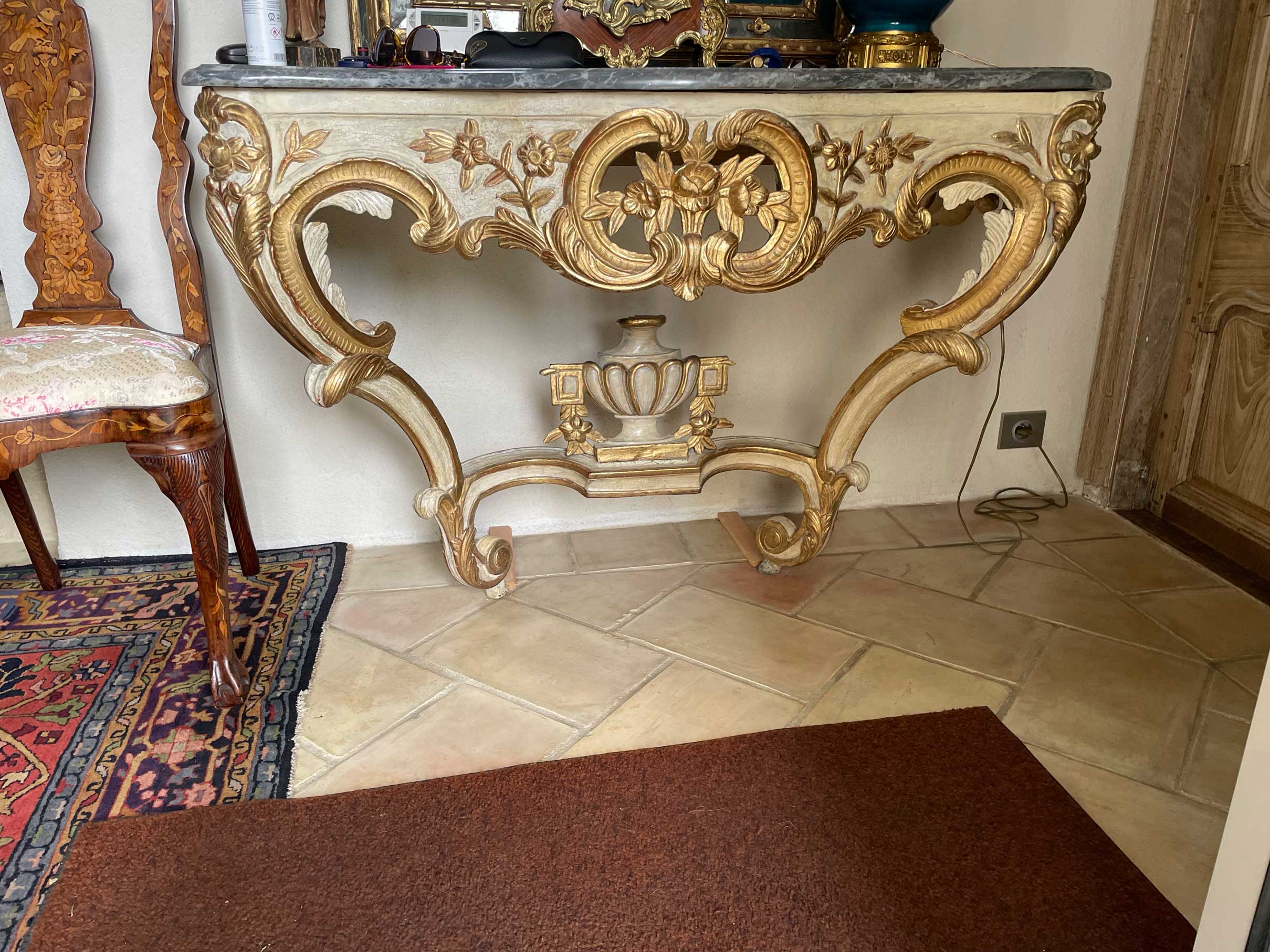 Console Louis XV 18ème siècle