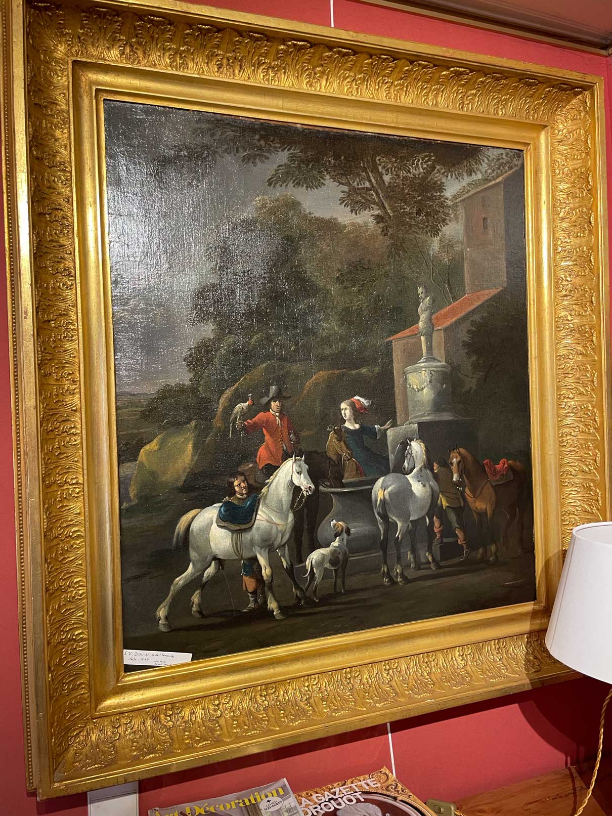 Tableau de chasse 17ème siècle, Dirck Maas