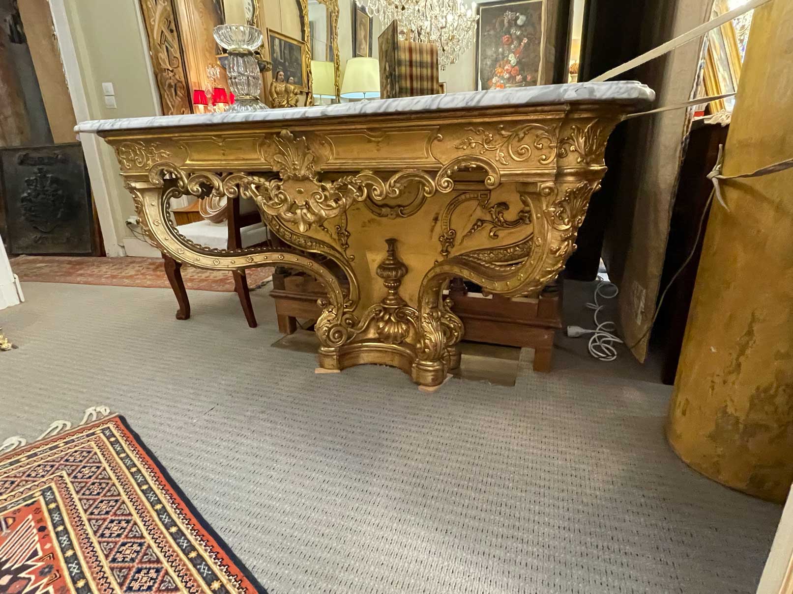 Très belle console TORO Louis XV vers 1720 époque régence