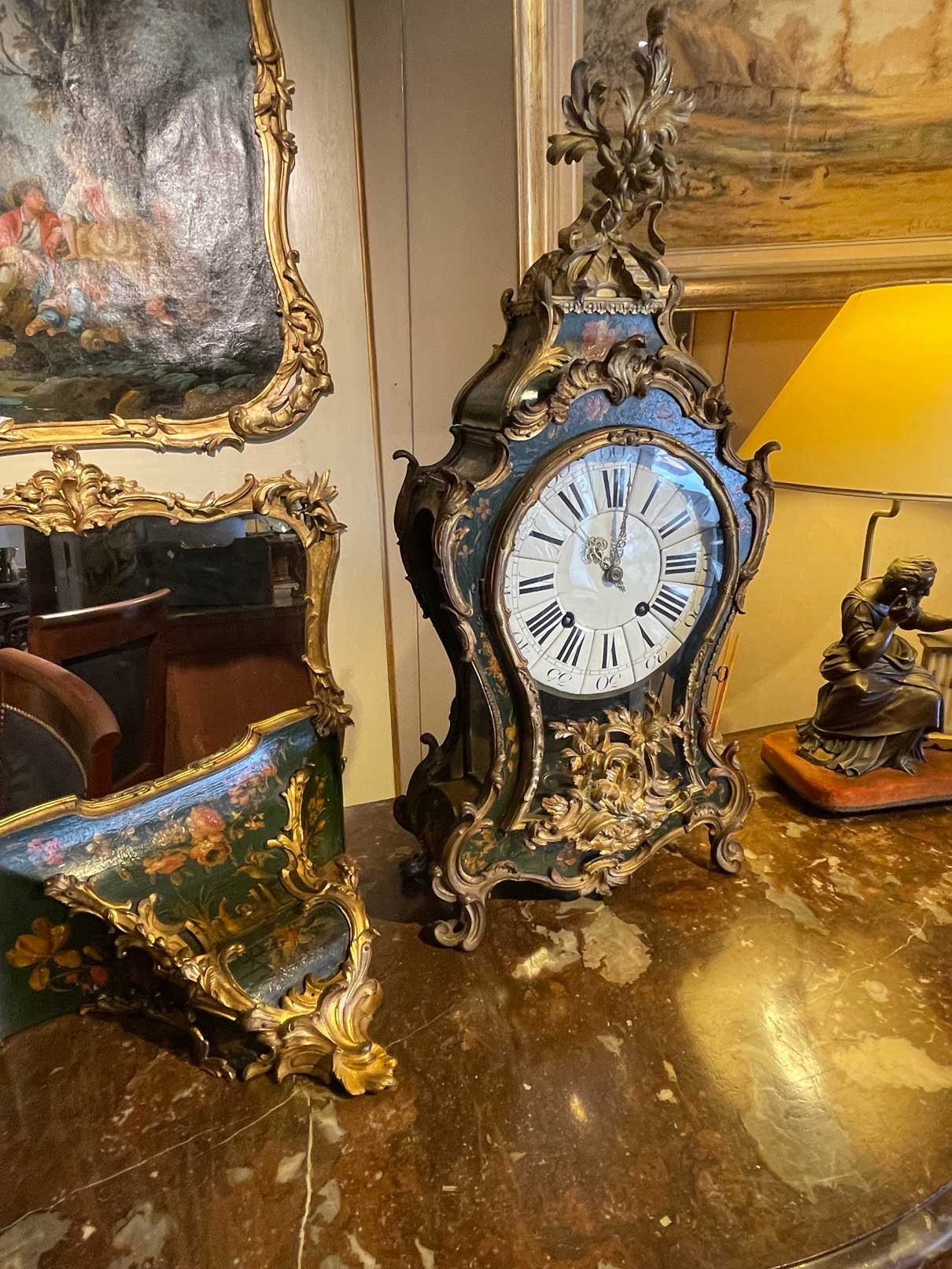 Cartel de style Louis XV